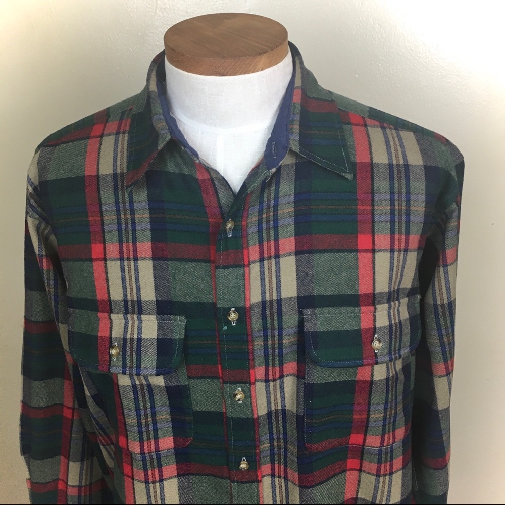 Vintage Pendleton Wool Blend Long sleeve Shirt